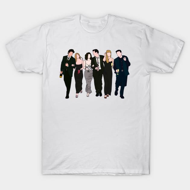 Friends T-Shirt by thenewkidprints